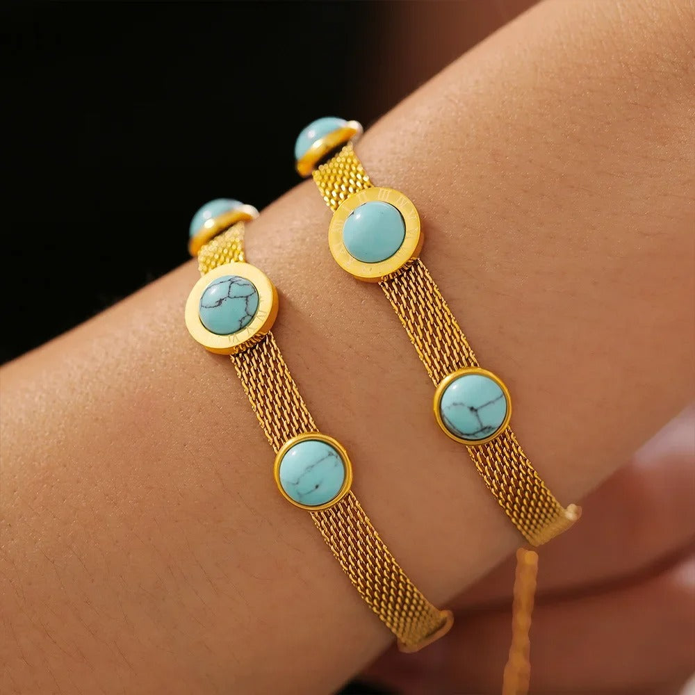 Pulseira Turquesa